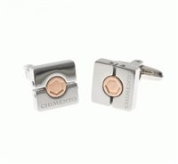 Cufflinks Chimento Man in Steel GEMELLI01 - GEMELLI01